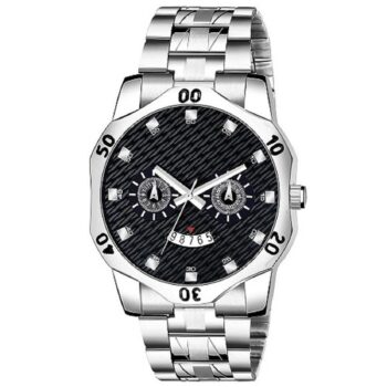 Gorgeous Look Men's Stainless Steel Analog Watch