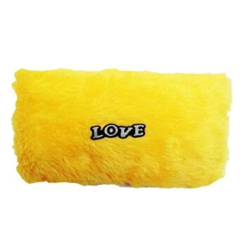 Love Yellow Stuffed Cushion Pack of 1