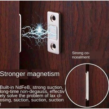 Magnetic Door Closer - Magnetic Cabinet Catches Magnet Door Stops Hidden Door Closer With Screw For Closet Cupboard Furniture Hardware