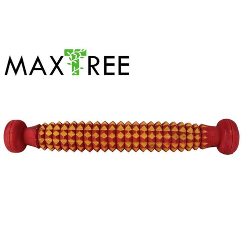 Maxtree Acupressure Health Wooden Handheld Foot Roller Acupressure Massager For Pain & Stress Relief