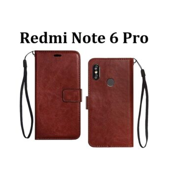 Mi Redmi Note 6 Pro Flip Cover Magnetic Leather Wallet Case