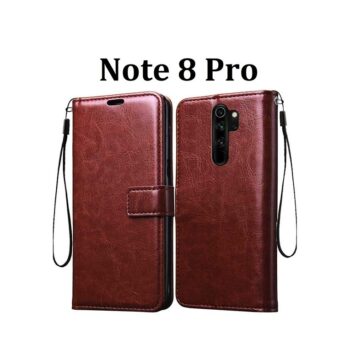 Mi Redmi Note 8 Pro Flip Cover Magnetic Leather Wallet Case