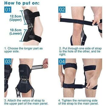 Nurev Spring Knee Booster Power Knee Support