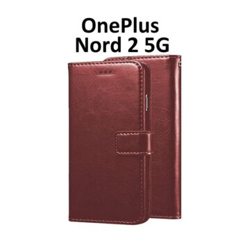 OnePlus Nord 2 5G Flip Cover Magnetic Leather Wallet Case