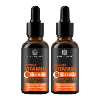 Pink Square Advanced Vitamin C Face Serum ( Pack Of 2 )