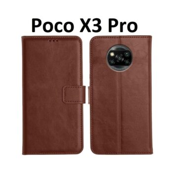 Poco X3 Pro Flip Cover Magnetic Leather Wallet Case