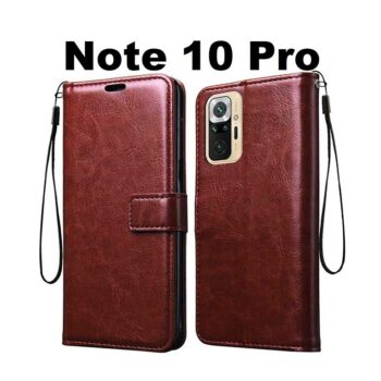 Redmi Note 10 Pro Flip Cover Magnetic Leather Wallet Case