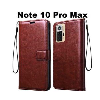 Redmi Note 10 Pro Max Flip Cover Magnetic Leather Wallet Case
