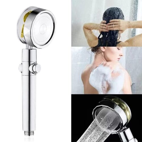 Shower Head - High Pressure Shower Heads, Handheld Turbo Fan Shower, Hydro Jet Shower