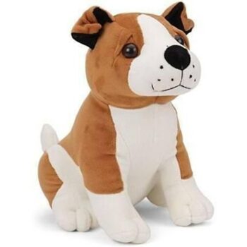 Spongy Huggable Cute Sitting Dog Soft Toy - 30 cm