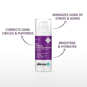 The Derma Co. Caffeine Under Eye Serum for Dark Circles & Puffiness