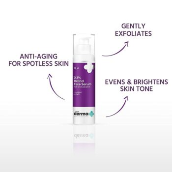 The Derma Co. Retinol Face Serum for Younger-Looking & Spotless Skin