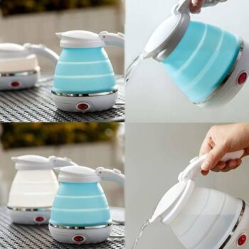 Travel Silicone Folding Electric Kettle Boil Dry Protection