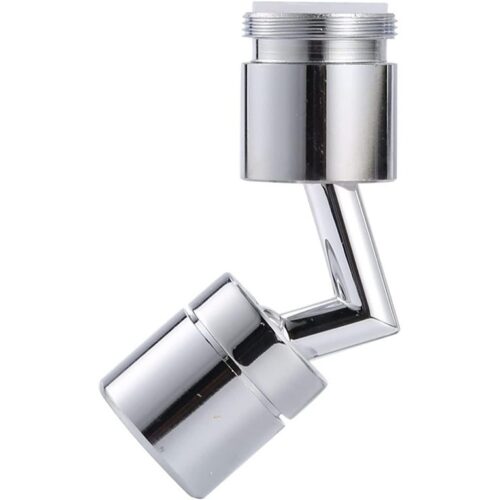 720 Degree Large Angle Swivel Filter Faucet Splash Prevention Filter Universal Faucet Aerator with 4 Layer Mesh Filter Wasserhahn