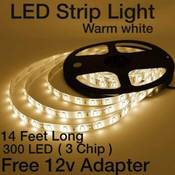 Adhesive Glue Decorative LED Strip Light (Free 12V Adaptor)