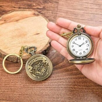Antique Beautiful Design Pocket Watch with Chain Aanalog Watches