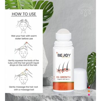 BE JOY Organic Hair Re-growth Serum
