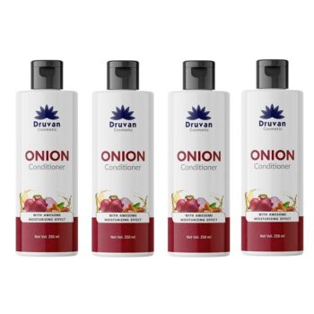 Druvan Cosmetic Onion Conditioner Pack of 4