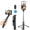Extendable Selfie Stick with Wireless Remote and Tripod Stand