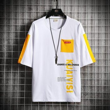 Haif Kuaiyisi White T-Shirt for Men
