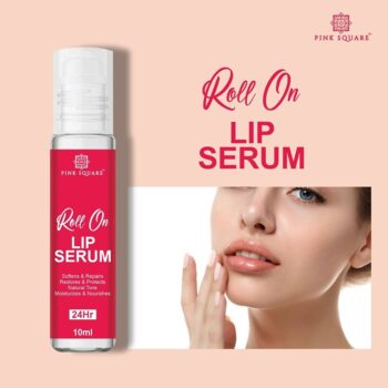 Lip Serum Roll On - Advanced Brightening Therapy for Soft, Moisturised Lips With Glossy & Shine- 10ml