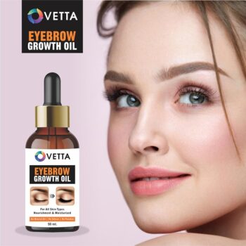 OVETTA Eyebrow growth & care oil natural for beatiful & thick eyebrow 50ml pack of 01