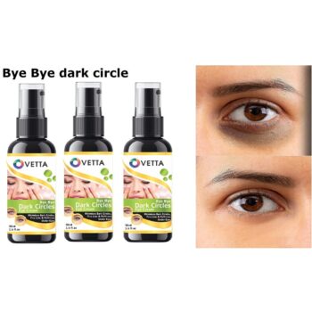 Ovetta Bye Bye Dark Circle Eye Cream Natural Herbal 50ml - Pack of 3