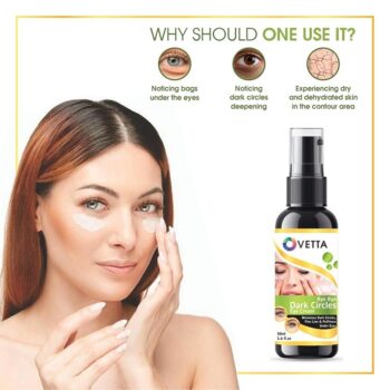 Ovetta Bye Bye Dark Circle Eye Cream Natural Herbal 50ml - Pack of 1