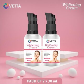 Ovetta Herbel Whiteglow Skin Whitening and Brightening Gel Cream SPF-25 30gm - Pack of 2