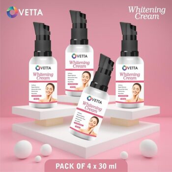 Ovetta Herbel Whiteglow Skin Whitening and Brightening Gel Cream SPF-25 30gm - Pack of 4