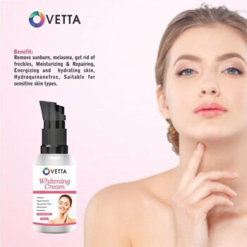 Ovetta Herbel Whiteglow Skin Whitening and Brightening Gel Cream SPF-25 30gm - Pack of 1