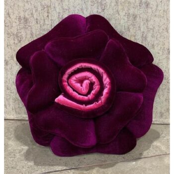 Rose Shape Velvet Cushions