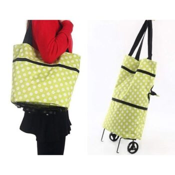 Trolley Bag - Polyester Traveling, Vegetable Grocery Clothing Bags