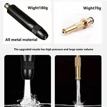 Water Spary Nozzle High Pressure Sprayer Washer Wand Portable Watering Sprayer For Window Washing 3