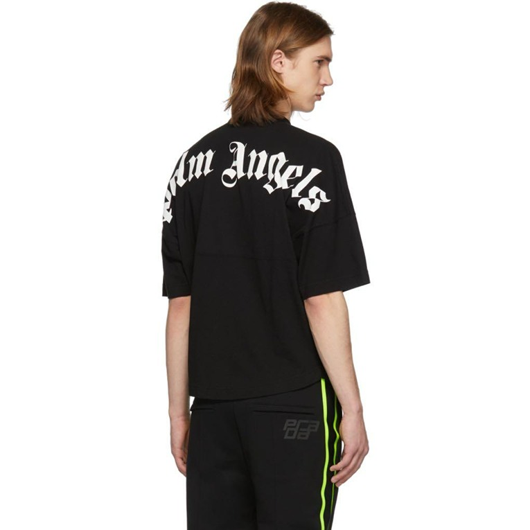Polyester Palm Angels T-Shirt - Black (KDB-2350314) - KDB Deals