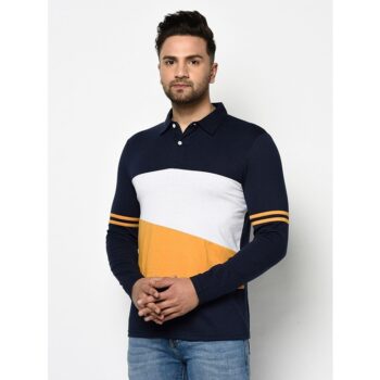 Cotton Full Sleeves Men's Polo T-Shirt