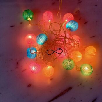 Decorative LED Multicolor Balls String Light (Pack of 1)