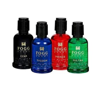 FOGG scent gift pack (mini) (prince,czar,tycoon,sultan) Deodorant Spray - For Men & Women (60 ml, Pack of 4)