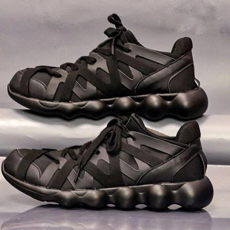 Sneakers For Men : Fashionray Move Forward Lace Up Trail Mesh