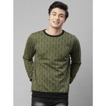 Fleece Printed Rigo Men Sweatshirt