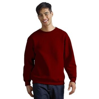 Lazychunks Solid Men Cotton Sweatshirt