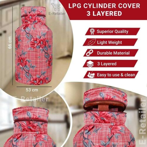 Polyester Printed LPG Cylinder Cover