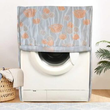 Printed PVC Front Load Automatic Washing Machine Cover
