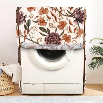 Printed Polyester Front Load Automatic Washing Machine Cover