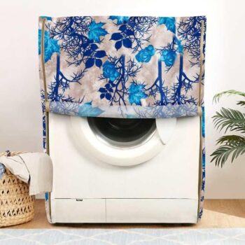 Printed Polyester Front Load Automatic Washing Machine Cover