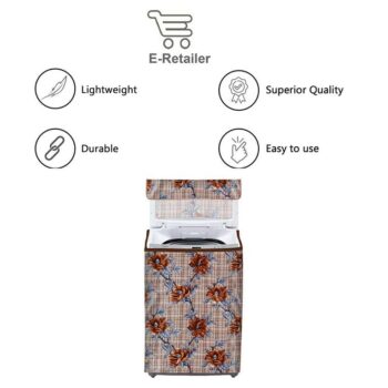 Printed Polyester Top Load Automatic Washing Machine Cover