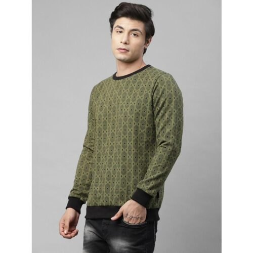 Rigo Printed Men's Fleece Sweatshirt
