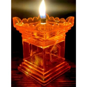 Tulsi Vrindavan Reflection Diya for Diwali Decoration (Pack Of 2)
