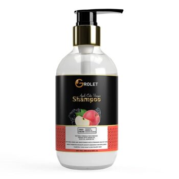 Apple Cider Vinegar Shampoo with Honey For Gently Cleansing Shiny Hair (300 ml)