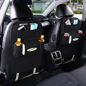 Car Back Seat Storage Organizer Trash Net Holder Multi-Pocket Travel Storage Hanger for Capacity Storage Pouch 1PC